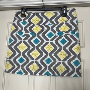 Lija‎ Geometric Print Golf Skort